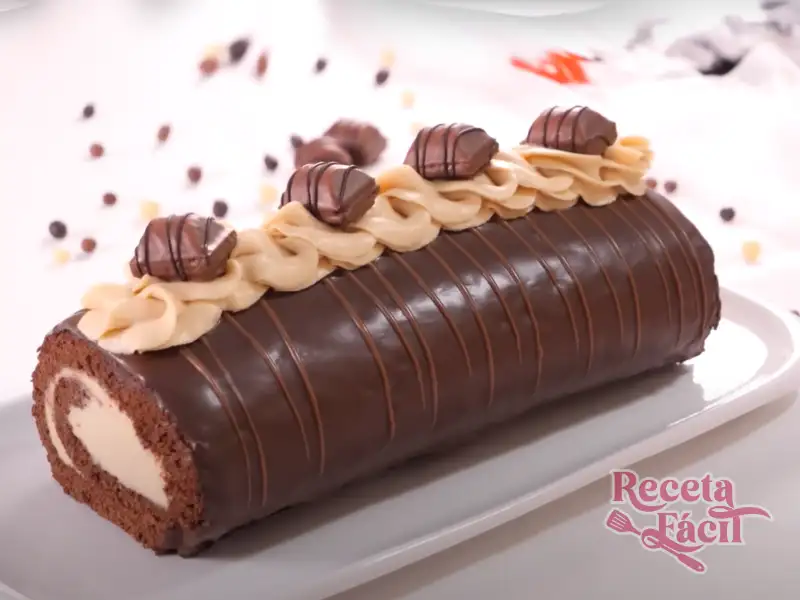 Brazo de Gitano de Kinder y Chocolate